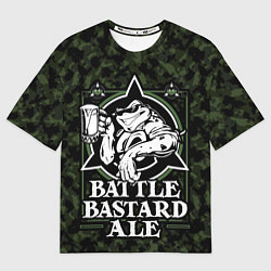 Женская футболка оверсайз Battletoads Zitz ale