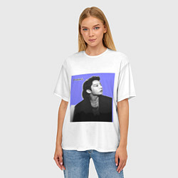 Футболка оверсайз женская JK Чонгук, цвет: 3D-принт — фото 2