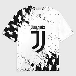 Женская футболка оверсайз Juventus люди спорт