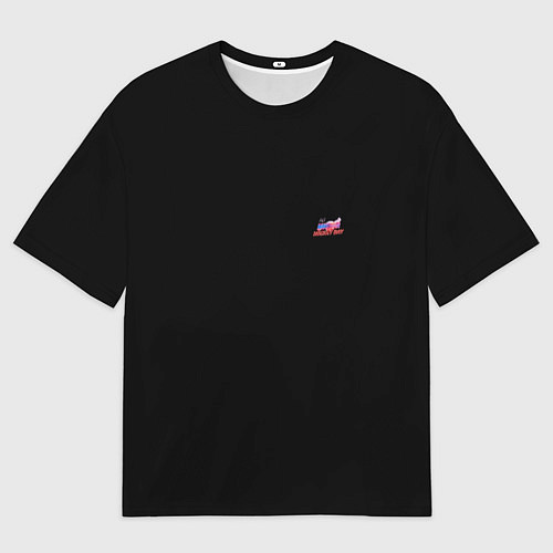 Женская футболка оверсайз Всероссийский день хоккея / 3D-принт – фото 1