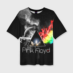 Женская футболка оверсайз Pink Floyd