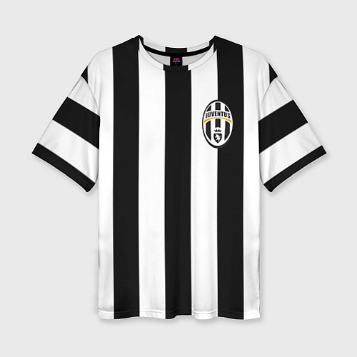 Женская футболка оверсайз Juventus: Pirlo / 3D-принт – фото 1