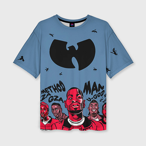 Женская футболка оверсайз Wu-Tang Clan: Method Man / 3D-принт – фото 1