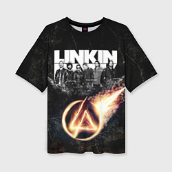 Футболка оверсайз женская Linkin Park: Comet, цвет: 3D-принт