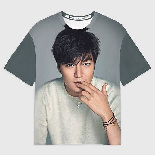 Женская футболка оверсайз Lee Min Ho / 3D-принт – фото 1