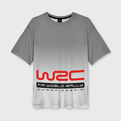 Женская футболка оверсайз WRC