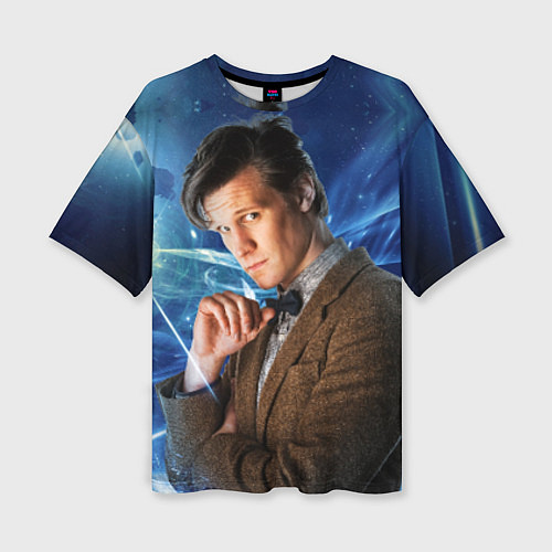 Женская футболка оверсайз 11th Doctor Who / 3D-принт – фото 1