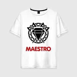 Женская футболка оверсайз Dwarf Fighter - Maestro