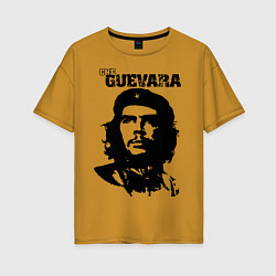 Футболка оверсайз женская Che Guevara, цвет: горчичный