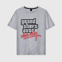 Женская футболка оверсайз GTA Vice City