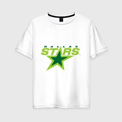 Женская футболка оверсайз Dallas Stars