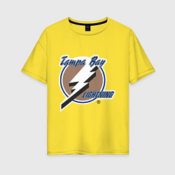 Футболка оверсайз женская Tampa Bay, цвет: желтый