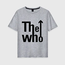 Женская футболка оверсайз The Who