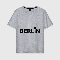 Женская футболка оверсайз Берлин