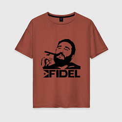 Женская футболка оверсайз FIdel