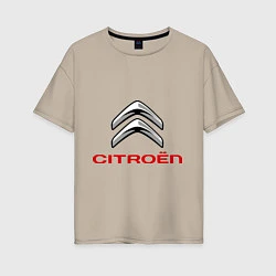 Женская футболка оверсайз Citroen