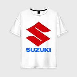 Женская футболка оверсайз Suzuki