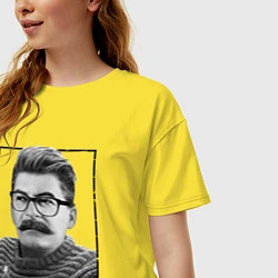 Футболка оверсайз женская Stalin: Style in, цвет: желтый — фото 2