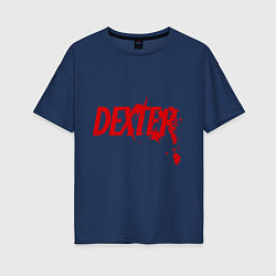 Женская футболка оверсайз Dexter Blood