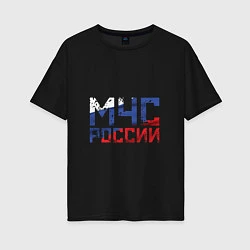 Женская футболка оверсайз МЧС России