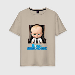 Женская футболка оверсайз Boss Baby