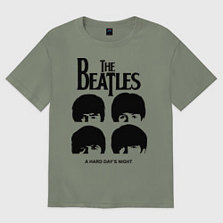 Футболка оверсайз женская A Hard Days Night, цвет: авокадо