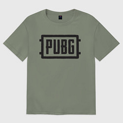 Футболка оверсайз женская PUBG, цвет: авокадо