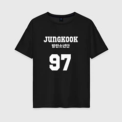 Женская футболка оверсайз Jungkook 97