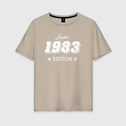 Женская футболка оверсайз Limited Edition 1983