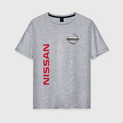 Женская футболка оверсайз Nissan Style
