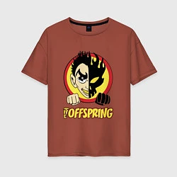 Женская футболка оверсайз The Offspring Boy