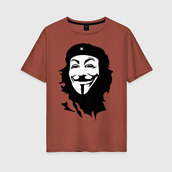 Женская футболка оверсайз Vendetta Chegevara