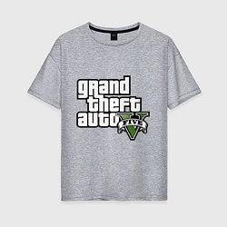 Женская футболка оверсайз GTA Five