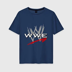 Женская футболка оверсайз WWE Fight