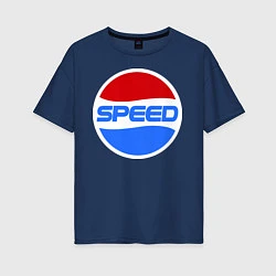 Женская футболка оверсайз Pepsi Speed