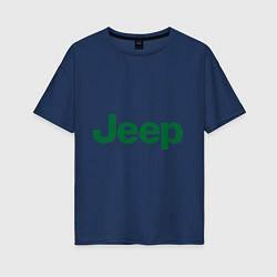 Женская футболка оверсайз Logo Jeep