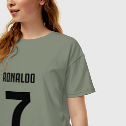 Футболка оверсайз женская RONALDO 7, цвет: авокадо — фото 2