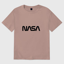 Женская футболка оверсайз NASA