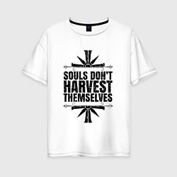 Женская футболка оверсайз Harvest Themselves