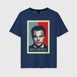 Женская футболка оверсайз DiCaprio Art