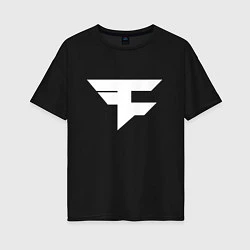 Женская футболка оверсайз FAZE Symbol