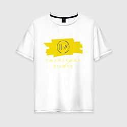 Женская футболка оверсайз 21 Top: Yellow Trench
