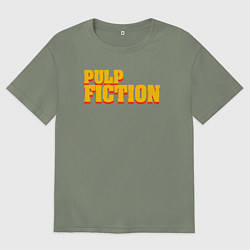 Футболка оверсайз женская Pulp Fiction, цвет: авокадо
