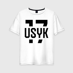 Женская футболка оверсайз USYK 17
