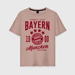 Женская футболка оверсайз Bayern Munchen 1900