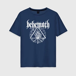 Женская футболка оверсайз Behemoth