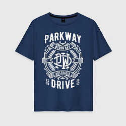 Женская футболка оверсайз Parkway Drive: Australia