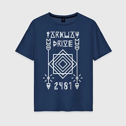 Женская футболка оверсайз Parkway Drive: 2481