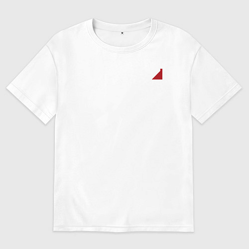 Женская футболка оверсайз MASS EFFECT N7 / Белый – фото 1