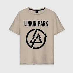 Женская футболка оверсайз Linkin Park